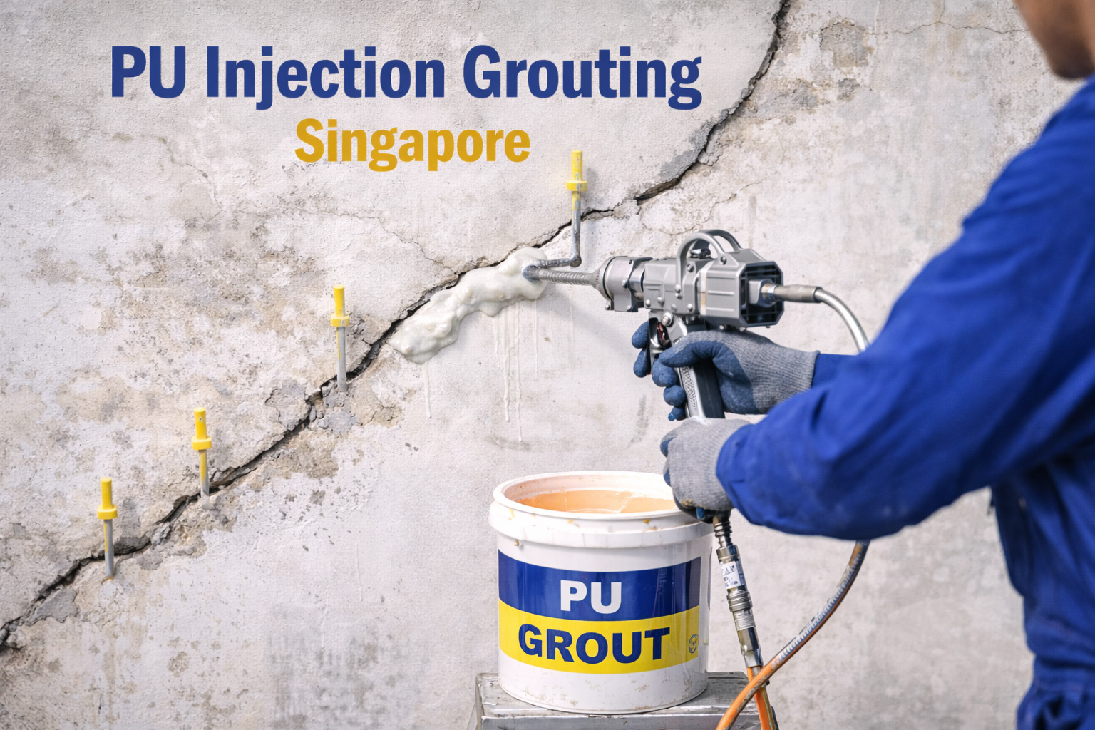pu injection grouting singapore